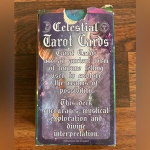 Celestial Tarot Cards Complete 78 Card Deck Cards in excellent condition